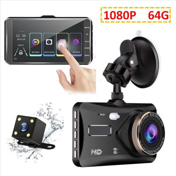 4.0'' 2 lenns car dvr dash camera video recorder rear view auto registrator with two cameras 2021 cam dvrs
4.0'' 2 lenns car dvr dash camera video recorder rear view auto registrator with two cameras 2021 cam dvrs