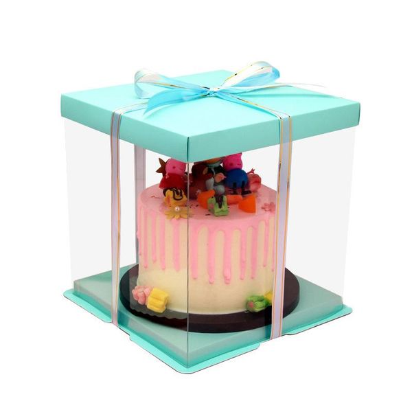 gift wrap 4/6/8/10inch transparent cake box birthday packaging boxes for dessert shop diy wedding flower case party decoration
gift wrap 4/6/8/10inch transparent cake box birthday packaging boxes for dessert shop diy wedding flower case party decoration