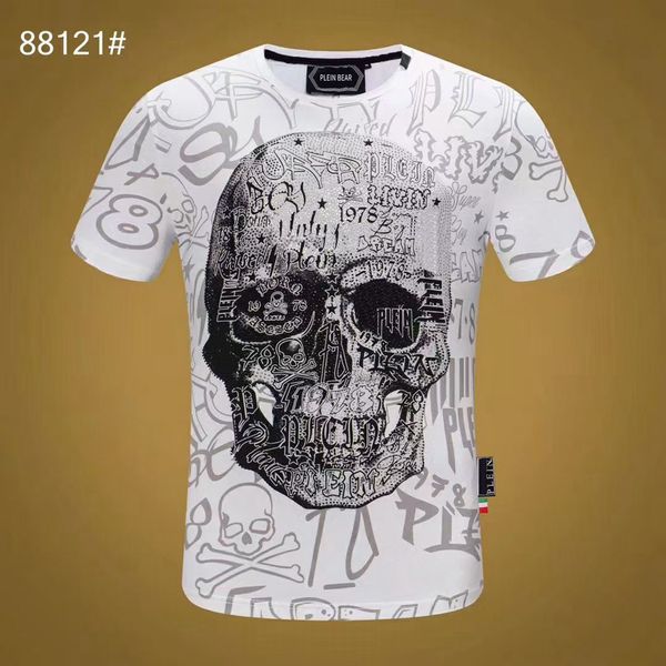 plein bear t shirt mens designer tshirts brand clothing rhinestone skull men t-shirts classical hip hop streetwear tshirt casual tees pb 112, White;black
plein bear t shirt mens designer tshirts brand clothing rhinestone skull men t-shirts classical hip hop streetwear tshirt casual tees pb 112, White;black