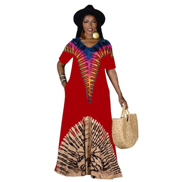 ethnic clothing summer long maxi dresses african dress digital printing slim short sleeved fashion women, Red
ethnic clothing summer long maxi dresses african dress digital printing slim short sleeved fashion women, Red