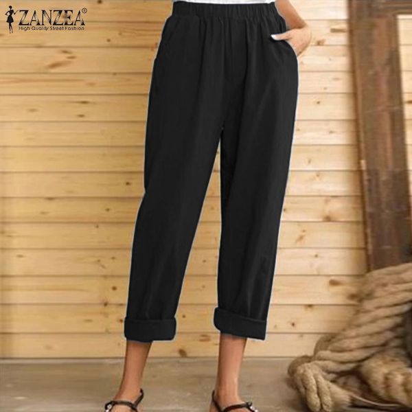 plus size zanzea women vintage trousers female elastic waist casual harem pants autumn solid long turnip palazzo loose pantalon women's, Black;white
plus size zanzea women vintage trousers female elastic waist casual harem pants autumn solid long turnip palazzo loose pantalon women's, Black;white