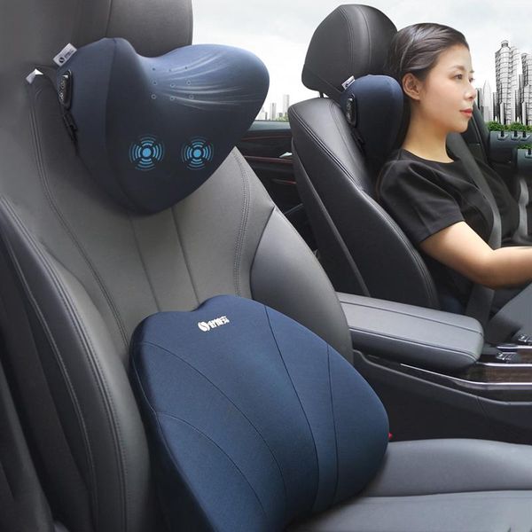 seat cushions car electric massage pillow usb charging headrest neck antie memory foam support cushion cover auto accessories 
seat cushions car electric massage pillow usb charging headrest neck antie memory foam support cushion cover auto accessories