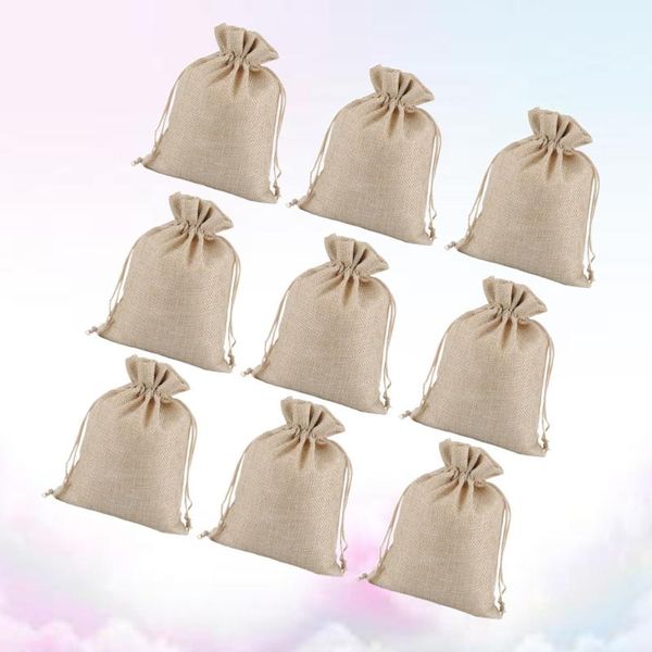 gift wrap 12pcs 7x9cm linen drawstring bag breathable storage jewelry pouch for christmas festive beige
gift wrap 12pcs 7x9cm linen drawstring bag breathable storage jewelry pouch for christmas festive beige