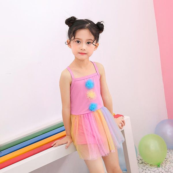 one-piece suits 2021 lovely solid flower girls swimwear one piece swimsuit sling rainbow mesh kids swimming wear cross backless bathing suit
one-piece suits 2021 lovely solid flower girls swimwear one piece swimsuit sling rainbow mesh kids swimming wear cross backless bathing suit