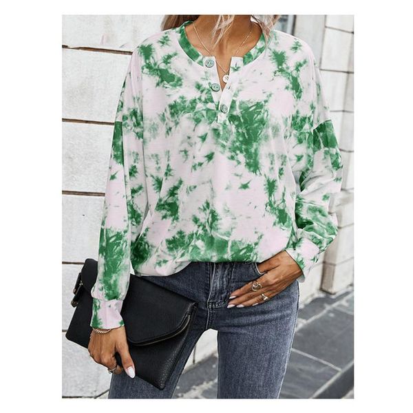 shirt for women polka dot blouse long sleeve breathable spring and summer casual loose tie dyed printed women's blouses & shirts, White
shirt for women polka dot blouse long sleeve breathable spring and summer casual loose tie dyed printed women's blouses & shirts, White