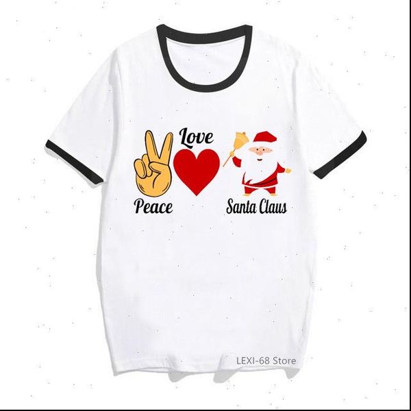 peace womens t shirts love santa claus letter print shirt women kawaii graphic tshirt femme harajuku merry christmas female, White
peace womens t shirts love santa claus letter print shirt women kawaii graphic tshirt femme harajuku merry christmas female, White