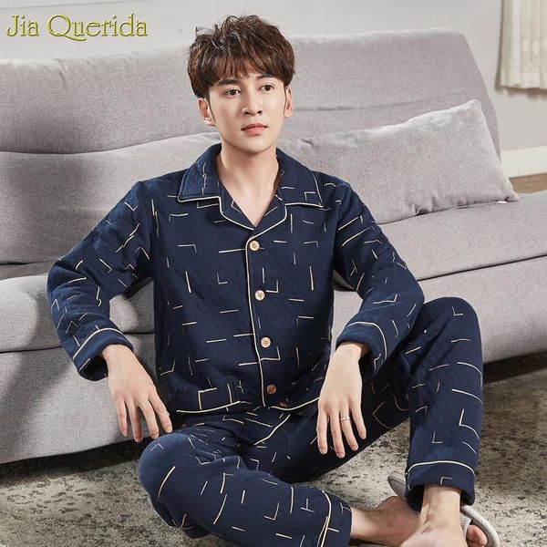 men's sleepwear mens pajamas big size winter warm home wear cardigan button pocket 100% double sides cotton embossing diamond pattern, Black;brown
men's sleepwear mens pajamas big size winter warm home wear cardigan button pocket 100% double sides cotton embossing diamond pattern, Black;brown