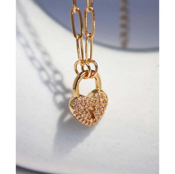 pendant necklaces medieval vintage french shiny zircon small lock love clavicle chain gorgeous women summer classic stacking necklace, Silver
pendant necklaces medieval vintage french shiny zircon small lock love clavicle chain gorgeous women summer classic stacking necklace, Silver