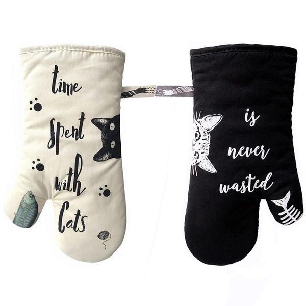 pair cotton non-slip oven gloves kitchen microwave anti-scalding heatproof thickened insulation lovely cat baking tools mitts
pair cotton non-slip oven gloves kitchen microwave anti-scalding heatproof thickened insulation lovely cat baking tools mitts