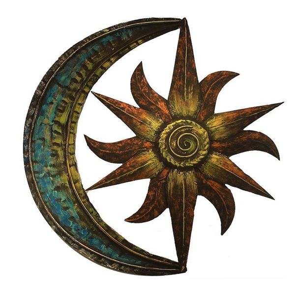 decorative objects & figurines sun and moon wall decor celestial themed statue hanging metal artistic ornament for home ship
decorative objects & figurines sun and moon wall decor celestial themed statue hanging metal artistic ornament for home ship