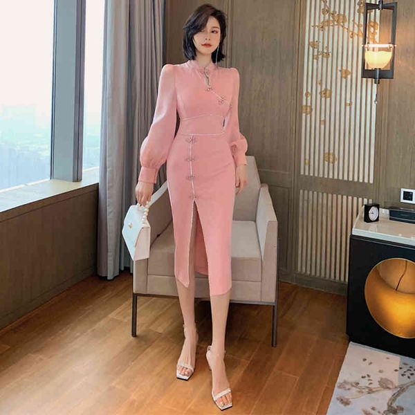 Elegant fine-looking female up formal arrival temperament comfortable open-air fresh pink pencil dress, Black;gray
Elegant fine-looking female up formal arrival temperament comfortable open-air fresh pink pencil dress, Black;gray