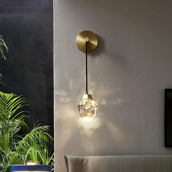 wall lamp modern crystal prism diamond high light transmission led living room bedroom bedsize home indoor lighting
wall lamp modern crystal prism diamond high light transmission led living room bedroom bedsize home indoor lighting