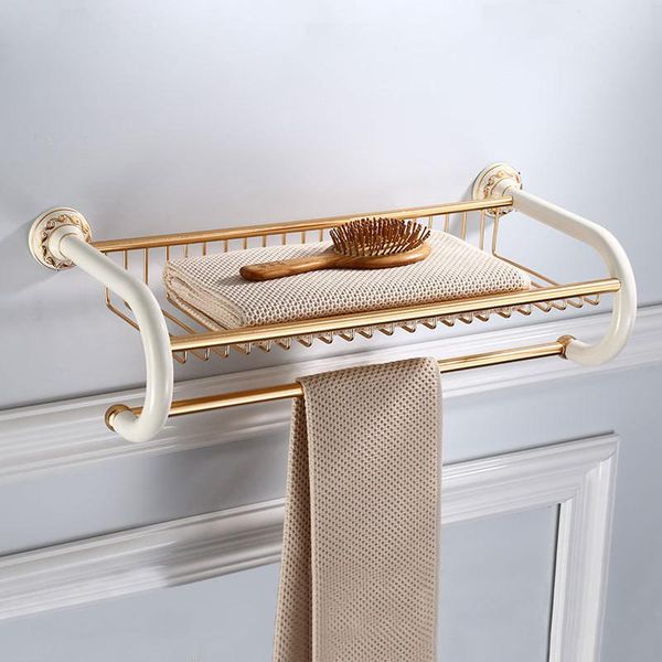 towel racks bathroom fixed aluminum white and golden holder wholesale wall mounted 60cm storage rail shelf
towel racks bathroom fixed aluminum white and golden holder wholesale wall mounted 60cm storage rail shelf