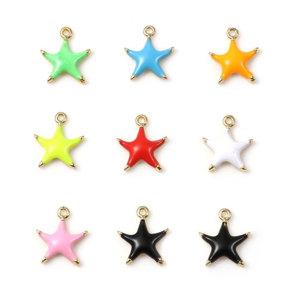 charms copper ocean jewelry gold color metal multicolor star fish enamel pendants diy making necklace 10mm x 9mm,2pcs, Bronze;silver
charms copper ocean jewelry gold color metal multicolor star fish enamel pendants diy making necklace 10mm x 9mm,2pcs, Bronze;silver