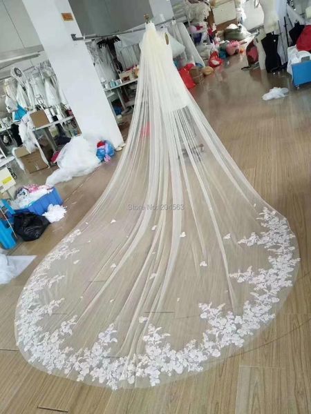 bridal veils romantic lace wedding veil with flowers 4 meters long church comb rr accessories, Black
bridal veils romantic lace wedding veil with flowers 4 meters long church comb rr accessories, Black