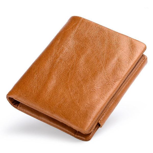 wallets genuine leather men short trifold wallet multi slots holders male clutch vintage purse1, Red;black
wallets genuine leather men short trifold wallet multi slots holders male clutch vintage purse1, Red;black