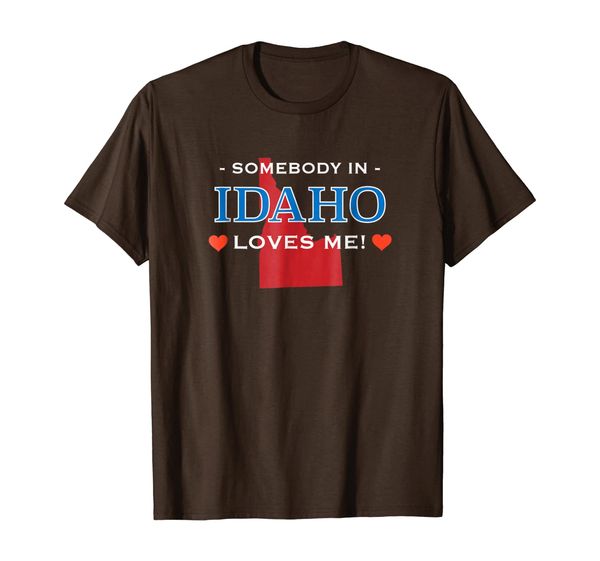 someone in idaho loves me - t-shirt | adorable gift :), White;black 
someone in idaho loves me - t-shirt | adorable gift :), White;black