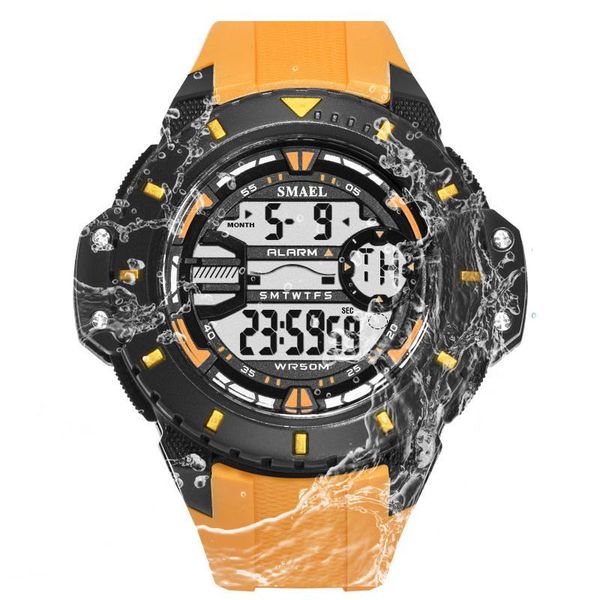 waterproof luminous digital watch military sports men wristwatch men's watches relogio masculino relojes para hombre wristwatches, Slivery;brown
waterproof luminous digital watch military sports men wristwatch men's watches relogio masculino relojes para hombre wristwatches, Slivery;brown