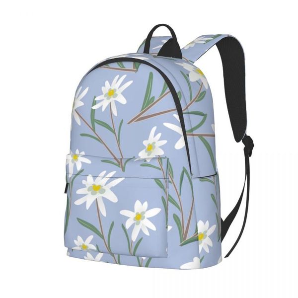 backpack 2021 casual cute edelweiss flowers school bag for teenage travel tote packbag
backpack 2021 casual cute edelweiss flowers school bag for teenage travel tote packbag