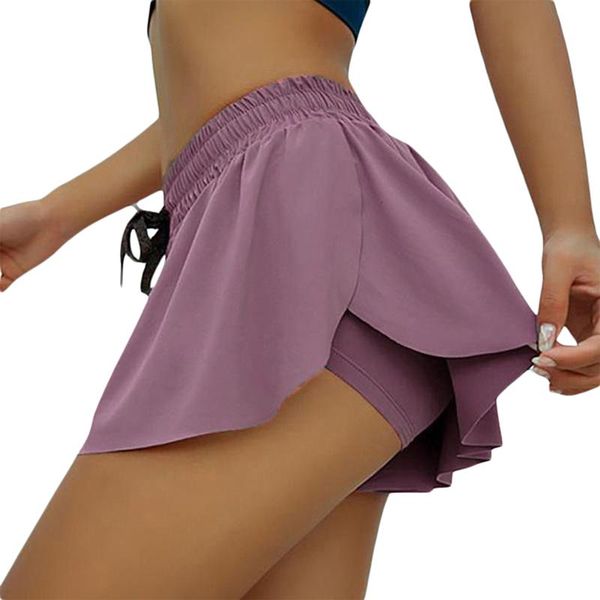 running shorts 2021 fashion women sport simple skort high waist drawstring solid ruffle fitness jogging short gym wear, Black;blue
running shorts 2021 fashion women sport simple skort high waist drawstring solid ruffle fitness jogging short gym wear, Black;blue