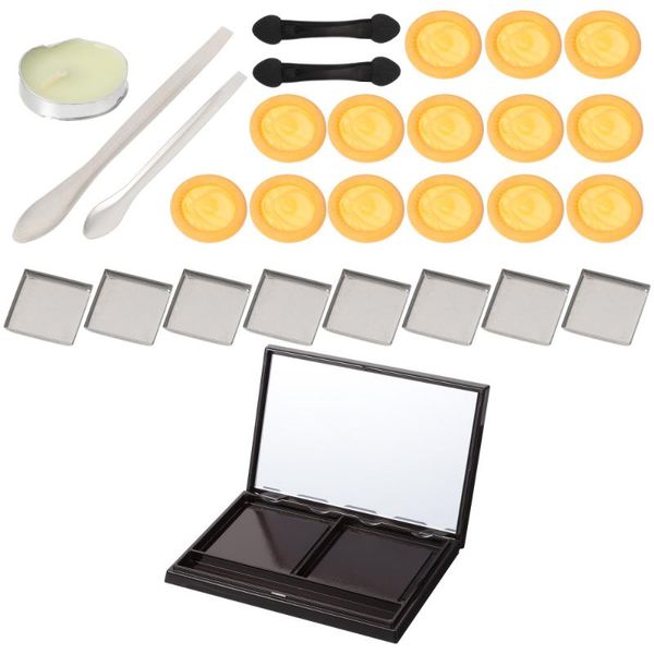 storage bottles & jars 2 sets eyeshadow box refillable makeup container mirror blusher
storage bottles & jars 2 sets eyeshadow box refillable makeup container mirror blusher
