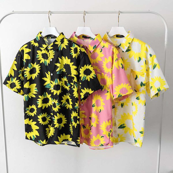 men's casual shirts shirtsummer trend hawaiian beach men's and women's short sleeve korean pishuai printed shirt cqnr, White;black
men's casual shirts shirtsummer trend hawaiian beach men's and women's short sleeve korean pishuai printed shirt cqnr, White;black