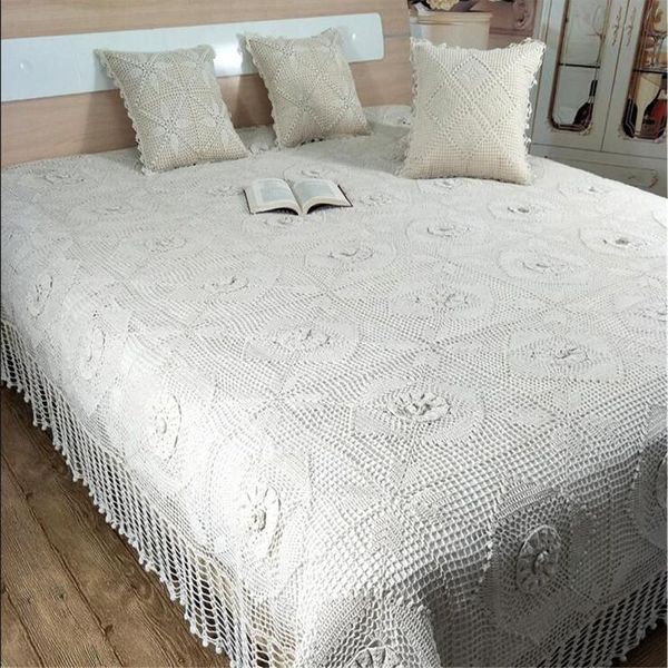 sheets & sets patoral style thandmade crochet hook bedspread crocheted coverlets bed lace tassel bedding princess sheet
sheets & sets patoral style thandmade crochet hook bedspread crocheted coverlets bed lace tassel bedding princess sheet