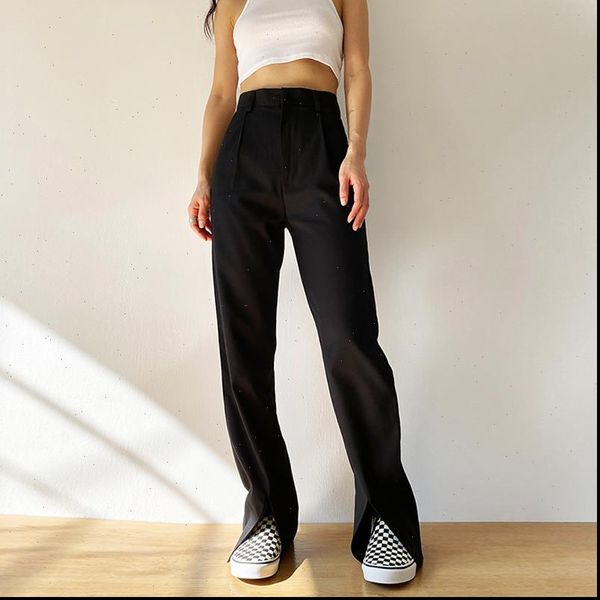 harajuku trousers traf y2k womens pants loose straight full length black high waist casual wide leg, Black;white
harajuku trousers traf y2k womens pants loose straight full length black high waist casual wide leg, Black;white