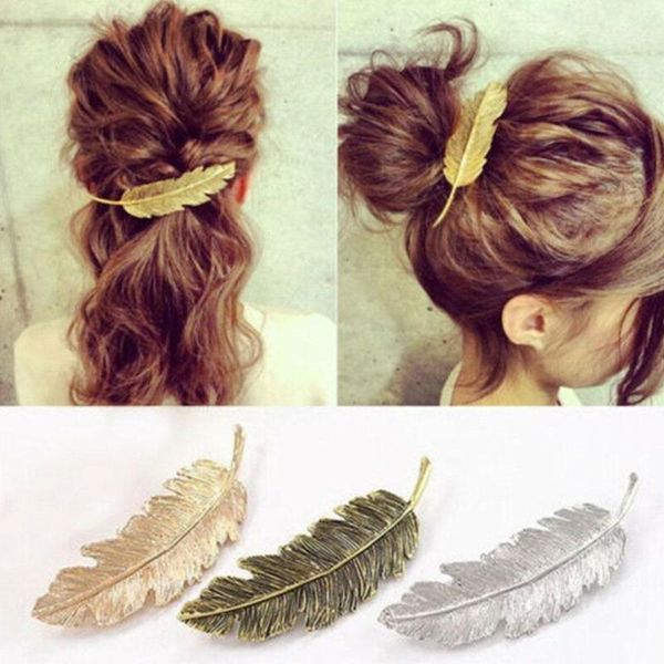 vintage leaf feather hair clip pins women accessories fashion sweet graceful grip 3 kinds hairpins1
vintage leaf feather hair clip pins women accessories fashion sweet graceful grip 3 kinds hairpins1