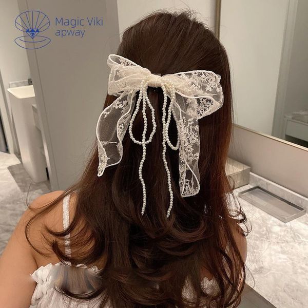 hair clips & barrettes magicviki pearl lace bow girl hairpin ins gentle and sweet super fairy hairpin, back head headdress, Golden;silver
hair clips & barrettes magicviki pearl lace bow girl hairpin ins gentle and sweet super fairy hairpin, back head headdress, Golden;silver