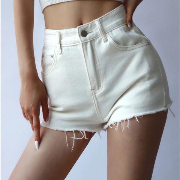 women's jeans tvvovvin fashionable korean skinny high-waisted denim shorts long legs cut edges bottons straight 2e9t, Blue
women's jeans tvvovvin fashionable korean skinny high-waisted denim shorts long legs cut edges bottons straight 2e9t, Blue