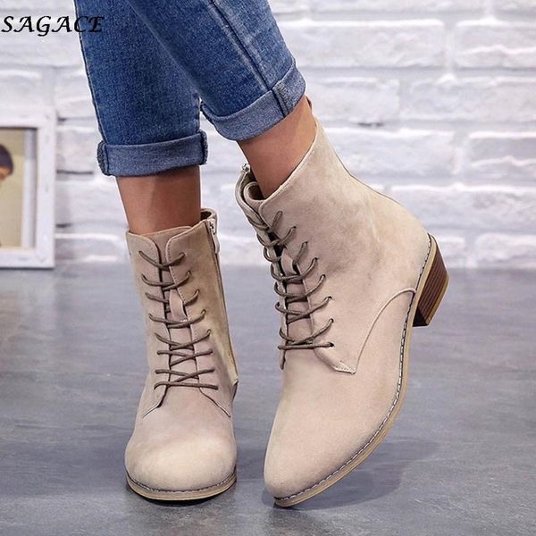 boots sagace 2021 autumn winter ankle women fashion lace-up high heels ladies casual waterproof slip-on shoes woman #4, Black
boots sagace 2021 autumn winter ankle women fashion lace-up high heels ladies casual waterproof slip-on shoes woman #4, Black