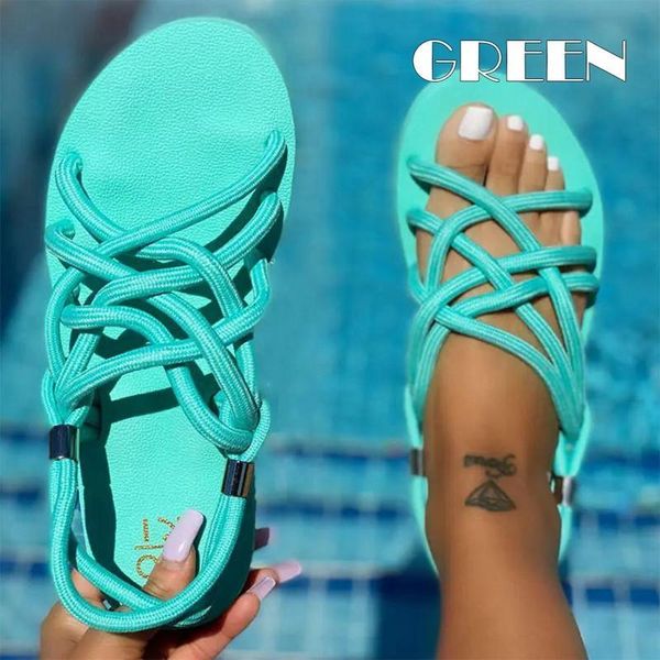 slippers sandals woman shoes braided rope beach open toe ladies roman gladiator non-slip flip flop biqm, Black
slippers sandals woman shoes braided rope beach open toe ladies roman gladiator non-slip flip flop biqm, Black