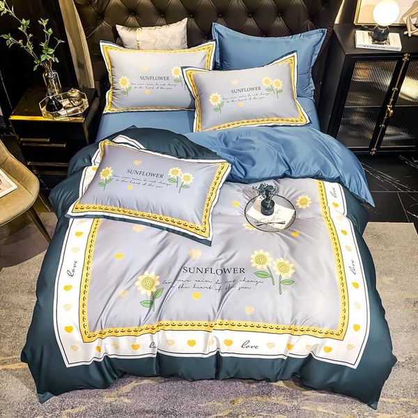 sunflower 4pcs bedding sets tropical printing 60s washed tencel king size duvet cover bed linen silk sheet pillowcase
sunflower 4pcs bedding sets tropical printing 60s washed tencel king size duvet cover bed linen silk sheet pillowcase