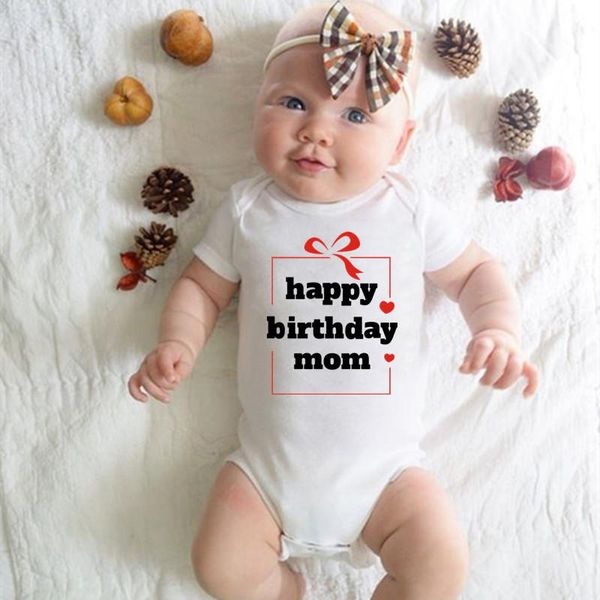 rompers funny happy birthday mommy baby bodysuit born boys girls summer short sleeve cotton clothes gift for women, Blue
rompers funny happy birthday mommy baby bodysuit born boys girls summer short sleeve cotton clothes gift for women, Blue