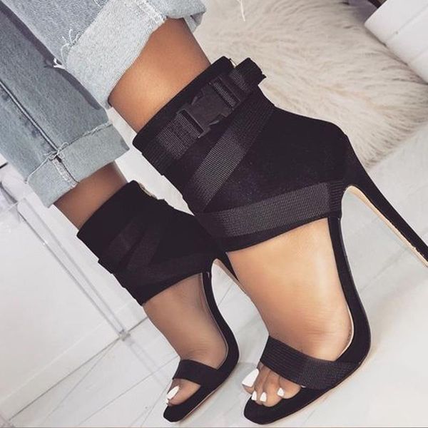 elegant women wedding heel sandals 11.5cm comfortable non-slip shoes party plus size dress, Black
elegant women wedding heel sandals 11.5cm comfortable non-slip shoes party plus size dress, Black