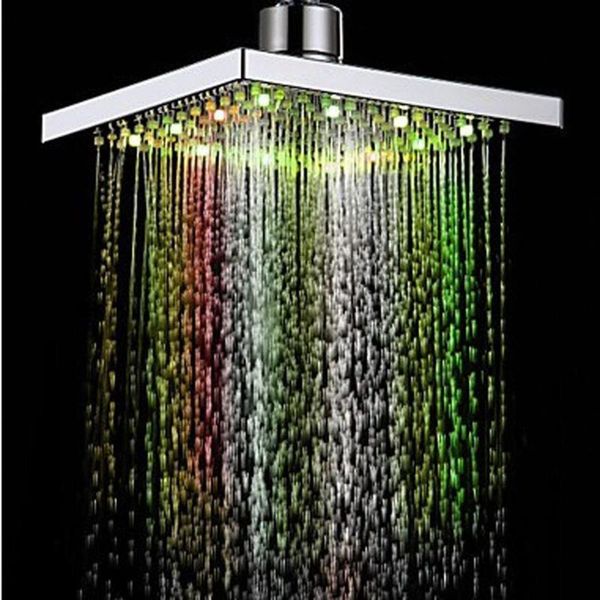 bathroom shower sets modern led color changing water glow square shape rain head el bathing romance accessory
bathroom shower sets modern led color changing water glow square shape rain head el bathing romance accessory