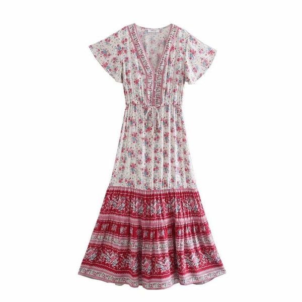 casual dresses 2021 summer v-neck printing patchwork folds lace pullover women ankle-length dress, Black;gray
casual dresses 2021 summer v-neck printing patchwork folds lace pullover women ankle-length dress, Black;gray
