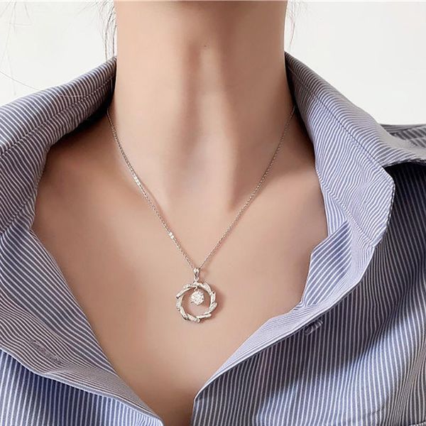 pendant necklaces fashion sliver angel heart necklace luxurious twinkling beating collarbone chain accessories, Silver
pendant necklaces fashion sliver angel heart necklace luxurious twinkling beating collarbone chain accessories, Silver
