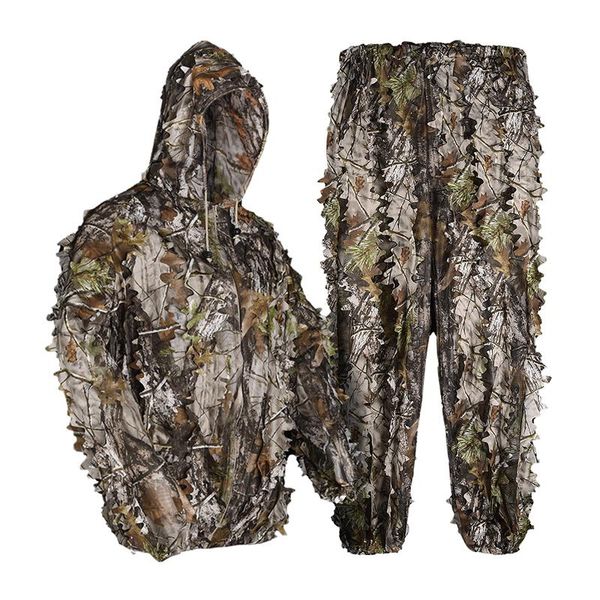 hunting sets ghillie suit woodland 3d bionic maple disguise uniform cs breathable camouflage suits set army military tactical, Camo
hunting sets ghillie suit woodland 3d bionic maple disguise uniform cs breathable camouflage suits set army military tactical, Camo