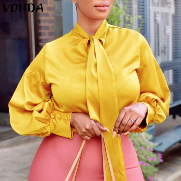 women's blouses & shirts women blouse vonda spring summer pleated casual o neck bow lantern sleeve bohemian party blusas femininas s-5, White
women's blouses & shirts women blouse vonda spring summer pleated casual o neck bow lantern sleeve bohemian party blusas femininas s-5, White