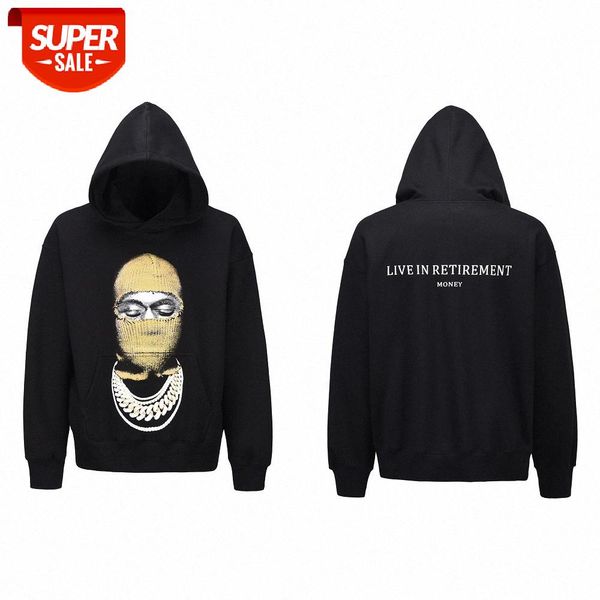 hip-hop street rap masked portrait plus fleece hooded sweater oversize loose retro hoodies for men and women #z59b, Black
hip-hop street rap masked portrait plus fleece hooded sweater oversize loose retro hoodies for men and women #z59b, Black