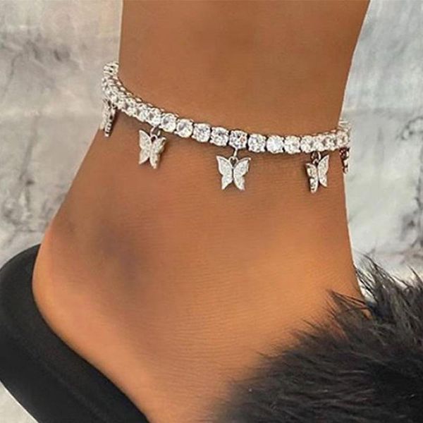 anklets butterfly anklet crystal zircon charms ankle bracelet halhal jewellery for women jewelry leg gift, Red;blue
anklets butterfly anklet crystal zircon charms ankle bracelet halhal jewellery for women jewelry leg gift, Red;blue