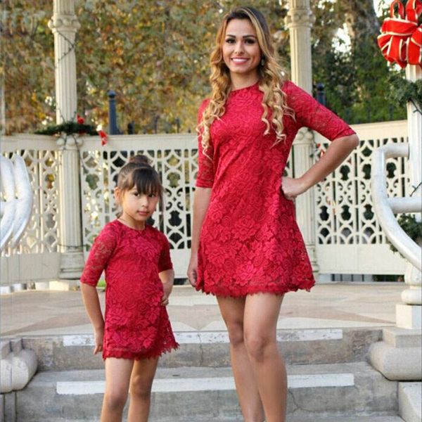family matching outfits clothes fashion mother daughter dresses lace dress girl and, Blue
family matching outfits clothes fashion mother daughter dresses lace dress girl and, Blue