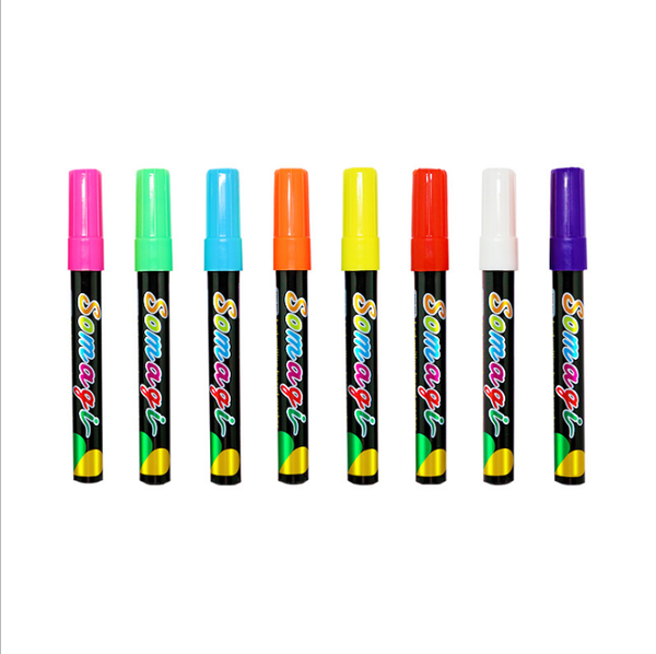 highlighters colors highlighter fluorescent liquid chalk marker neon pen for led writing board blackboard glass painting graffiti office, Black;red
highlighters colors highlighter fluorescent liquid chalk marker neon pen for led writing board blackboard glass painting graffiti office, Black;red