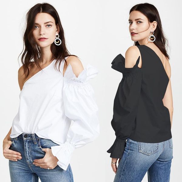women's blouses & shirts fashion style women 2021 solid color chic shirt v neck long sleeve ladies tunic office casual clothing, White
women's blouses & shirts fashion style women 2021 solid color chic shirt v neck long sleeve ladies tunic office casual clothing, White