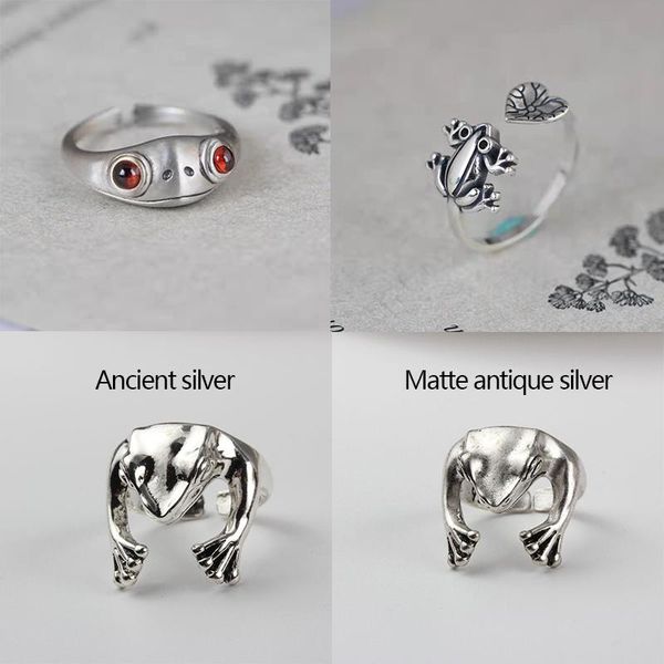 wedding rings frog ring for women animal vintage toad wrap men artistic design retro opening resizable girl friend gifts, Slivery;golden
wedding rings frog ring for women animal vintage toad wrap men artistic design retro opening resizable girl friend gifts, Slivery;golden