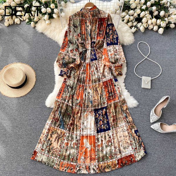 deat women pleated printing dress round neck long sleeve lady temperament fashion spring summer 11d1550 210709, Black;gray
deat women pleated printing dress round neck long sleeve lady temperament fashion spring summer 11d1550 210709, Black;gray