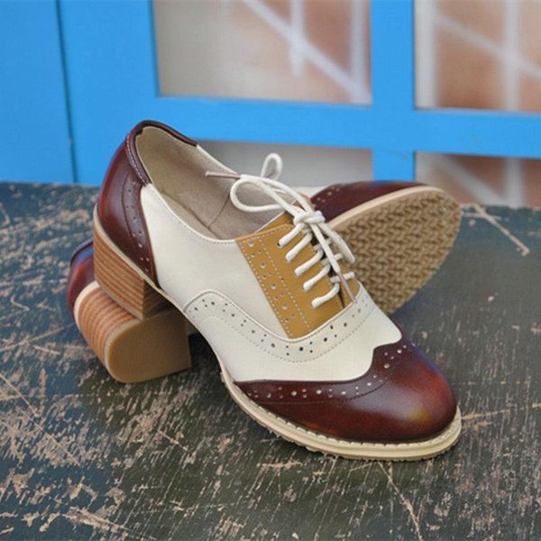 dress shoes 2021 handmade genuine leather women's high heels oxford brogue shoe plus size 43 pumps woman mix colors brogues, Black
dress shoes 2021 handmade genuine leather women's high heels oxford brogue shoe plus size 43 pumps woman mix colors brogues, Black
