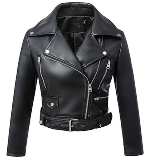 women's leather & faux women autumn pu jacket red black zipper motorcycle coats short ladies biker jackets
women's leather & faux women autumn pu jacket red black zipper motorcycle coats short ladies biker jackets